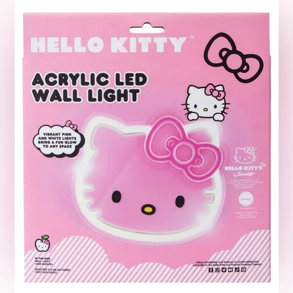 Hello Kitty LED “Neon” Light - Picture 4 of 5